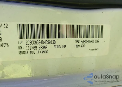 2013 Chrysler 300 300S Glacier from USA, damaged, VIN 2C3CCAGG4DH590139